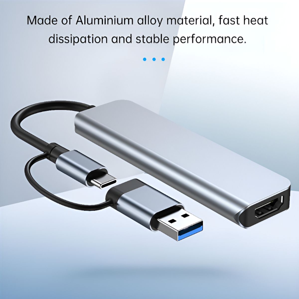 SEISA - Hub Tipo C y USB 5en1 - SD y microSD - Para Macbook y Windows - SEISA