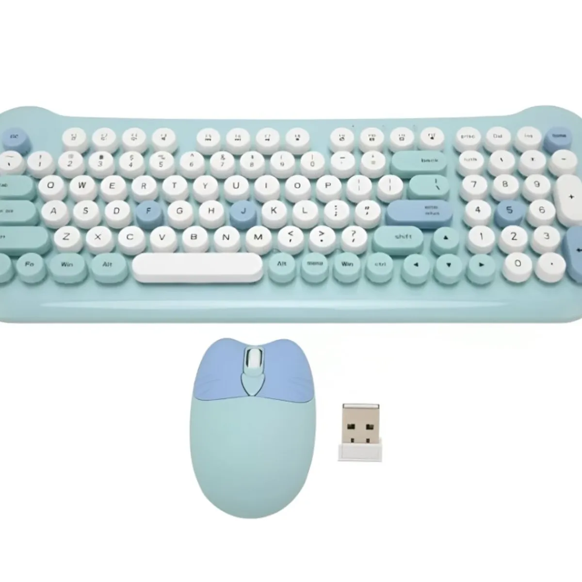 SEISA - Teclado y Mouse Inalámbricos SEISA DN-C700 Wireless Combo 2.4 G