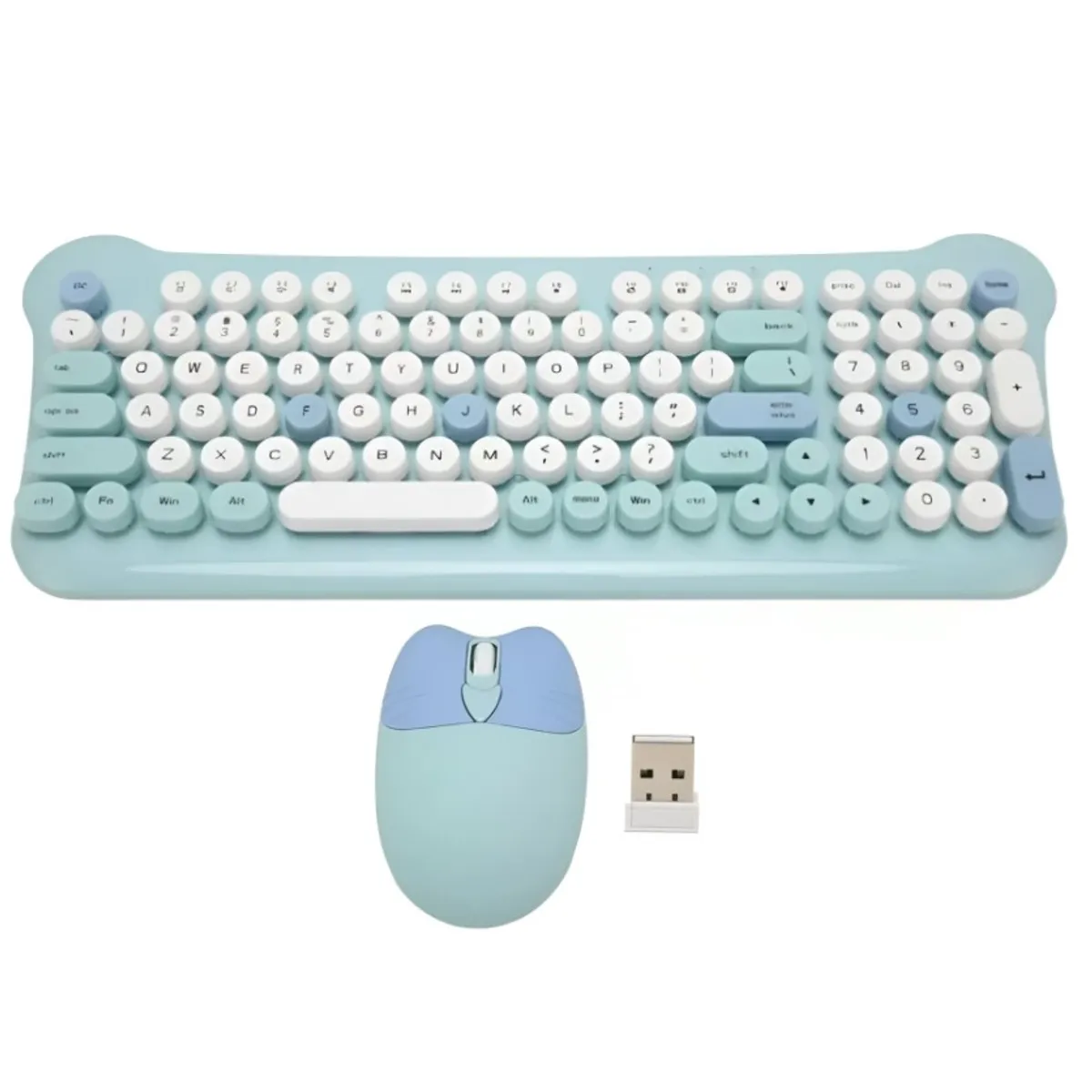 SEISA - Teclado y Mouse Inalámbricos SEISA DN-C700 Wireless Combo 2.4 G