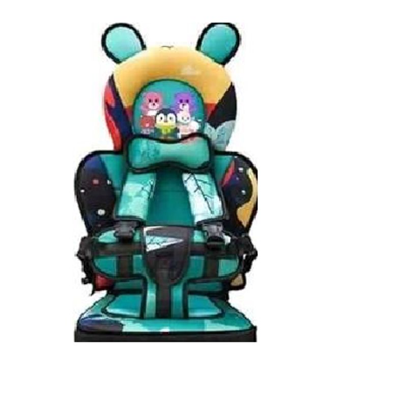 GENERICO - Asiento De Auto Para Bebe Niños Seguridad Portátil  verde