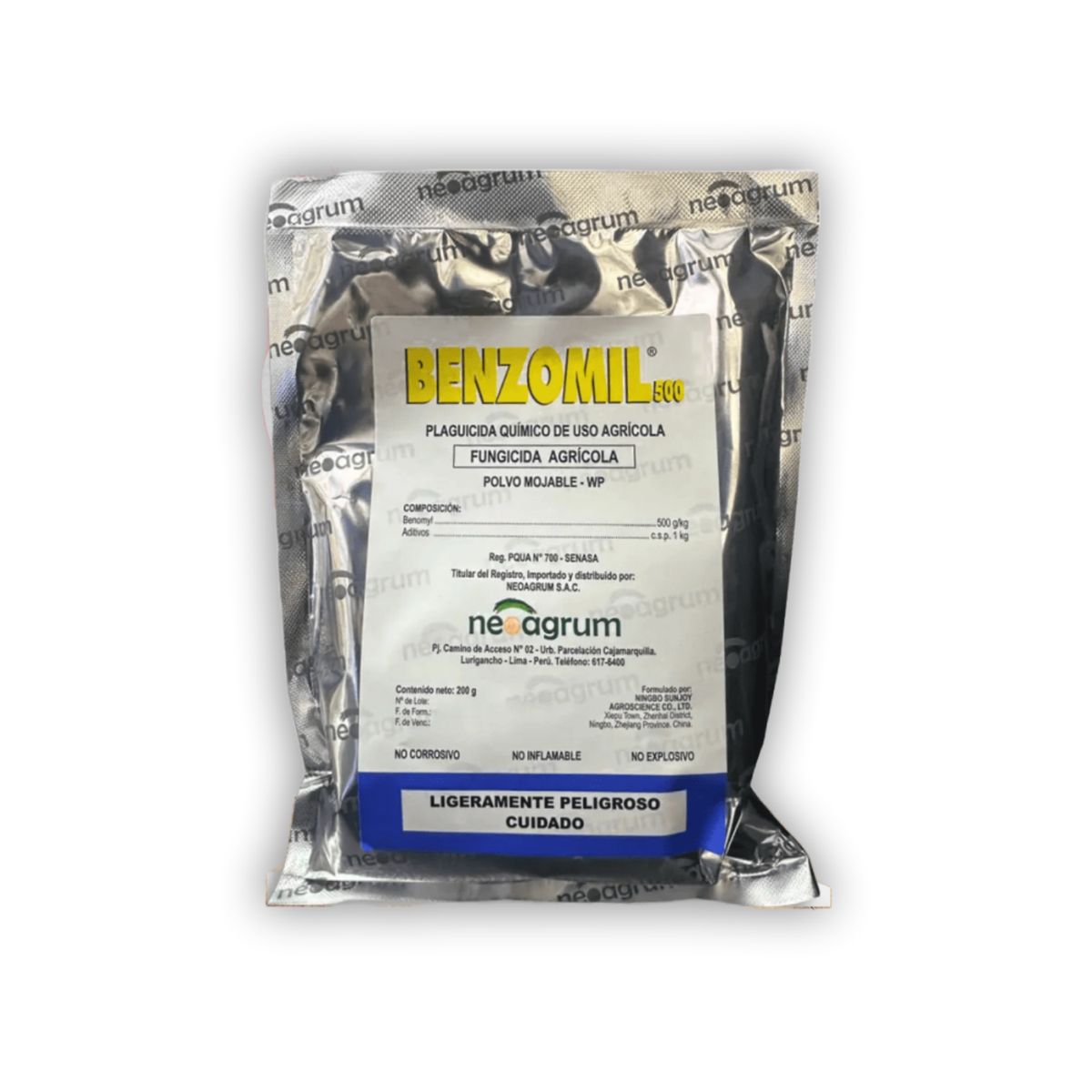 GENERICO - BENZOMIL 500 200gr FUNGICIDA  AGRÍCOLA