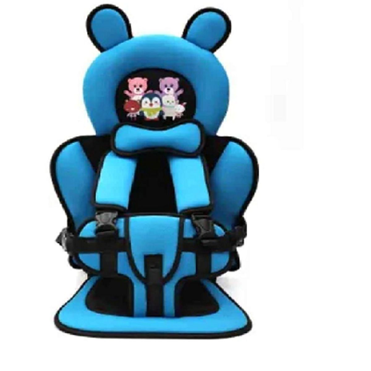 GENERICO - Asiento De Auto Para Bebe Niños Seguridad Portátil  Celeste