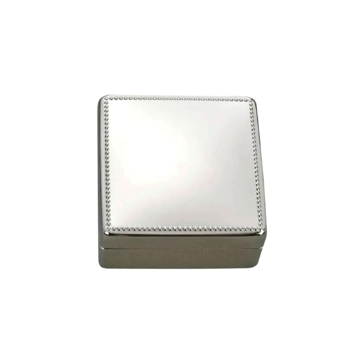 ARGENTARIA - Joyero Cuadrado Puntos - Silverplated