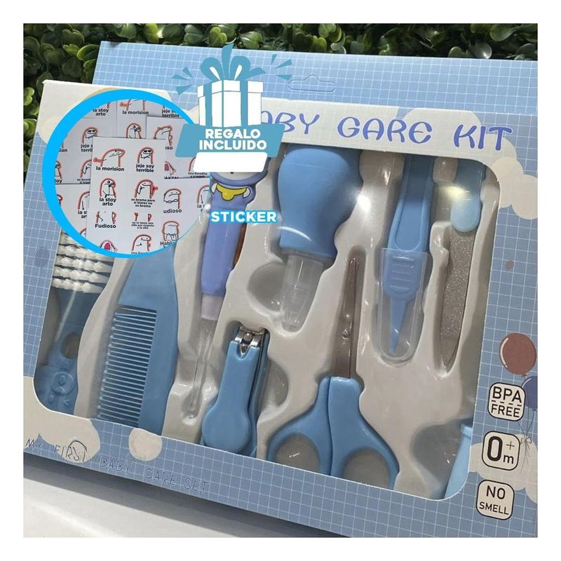 RYBIU IMPORT - Pack6 Kit Util para Lactante en Azul Y+Regalo Stickers