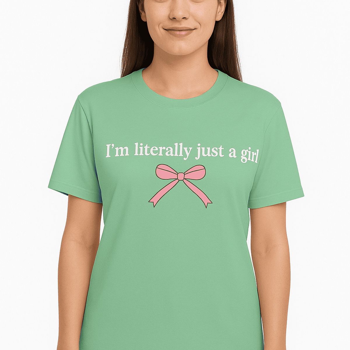 GENERICO - CAMISETA Literally just a girl