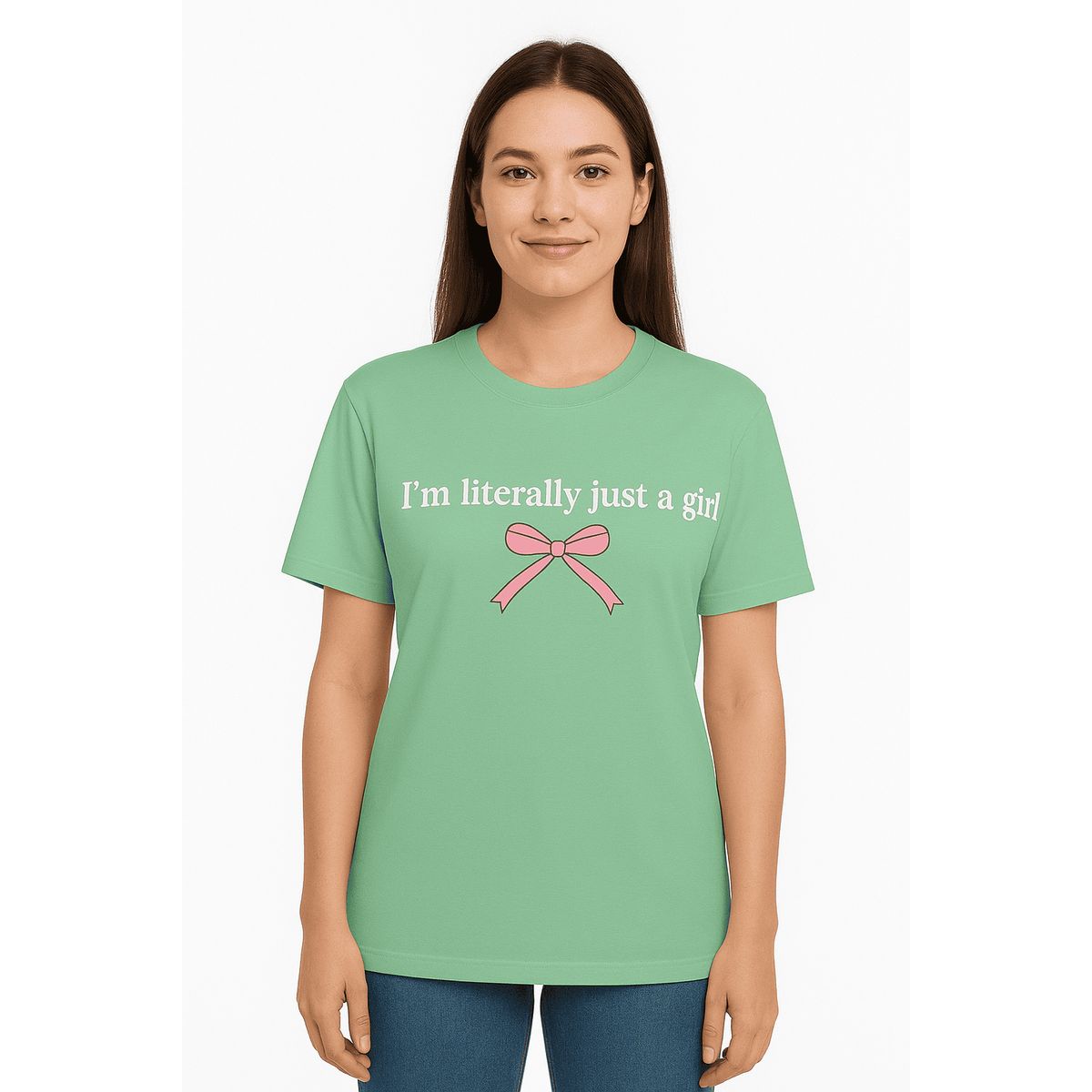 GENERICO - CAMISETA Literally just a girl