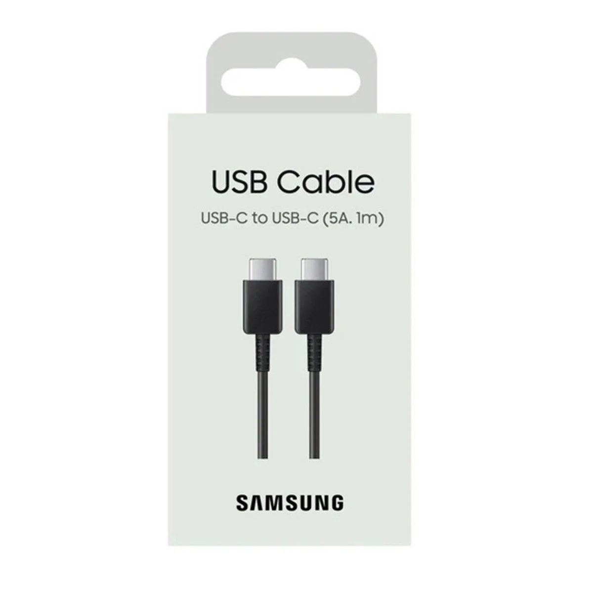 SAMSUNG - CABLE SAMSUNG CARGA RÁPIDA TIPO C A C NEGRO