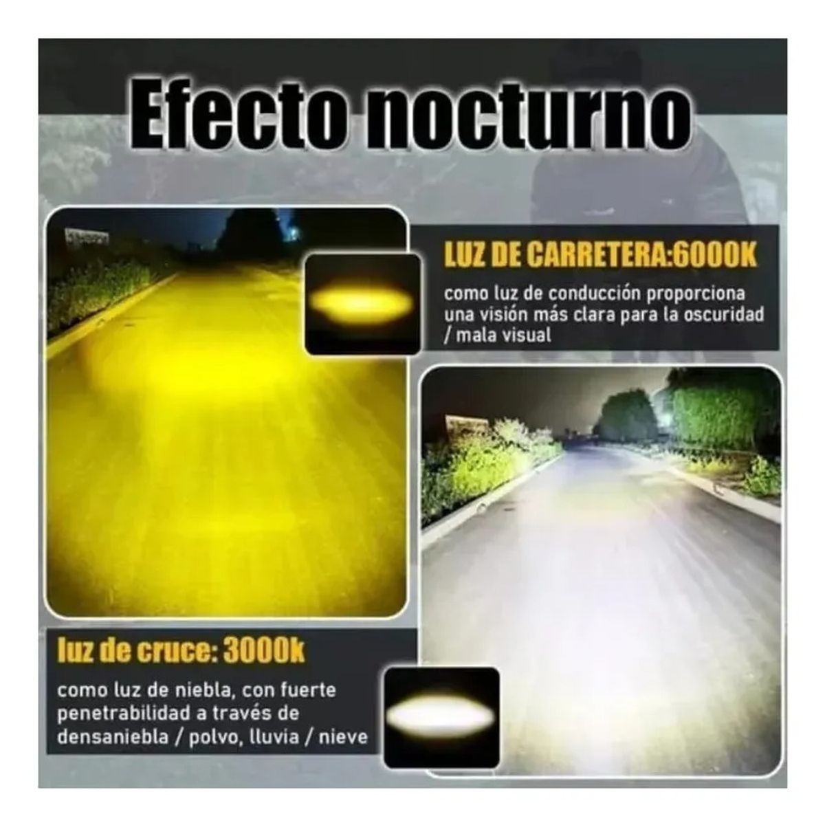 GENERICO - 2Pcs Faro Explorador LED 30W 6 Leds