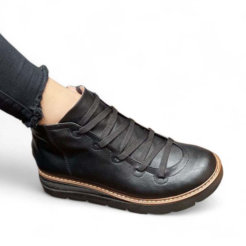 GENERICO - Zapato Mujer Casual Cierre Pasador 2086-50 Color Negro