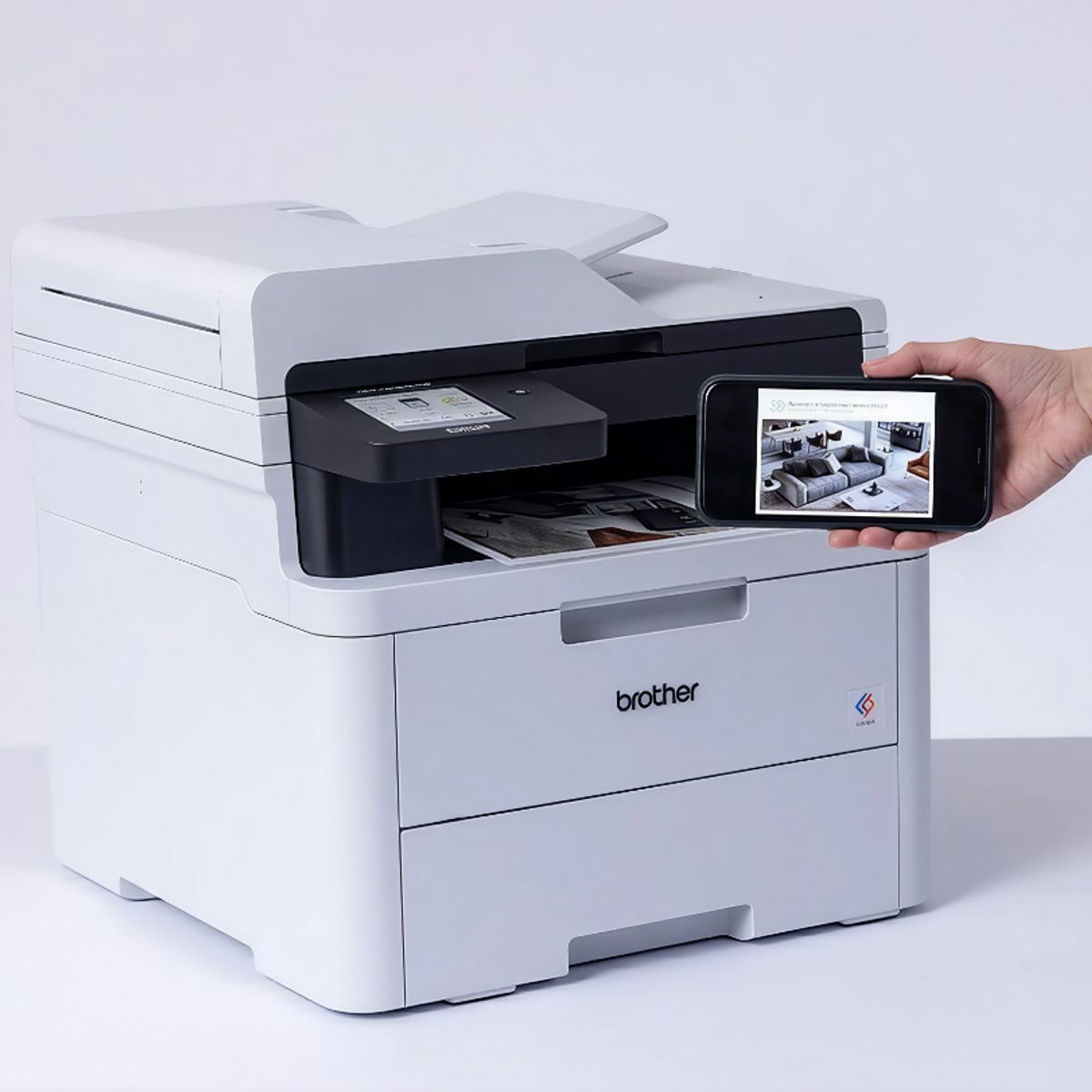 BROTHER - Impresora BROTHER DCP-L3560CDW Wifi Multifuncional Laser color L3560