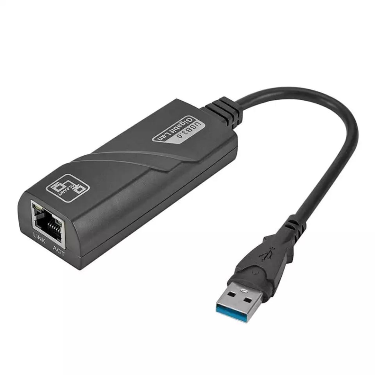OEM - Adaptador de Red Ethernet RJ45 con Cable USB 3,0 a Gigabit LAN para PC
