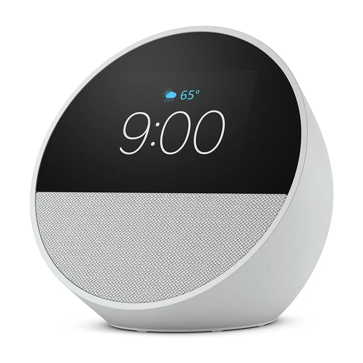 AMAZON - Amazon Echo Spot Despertador Inteligente con Alexa - Mod 2024 - Blanco