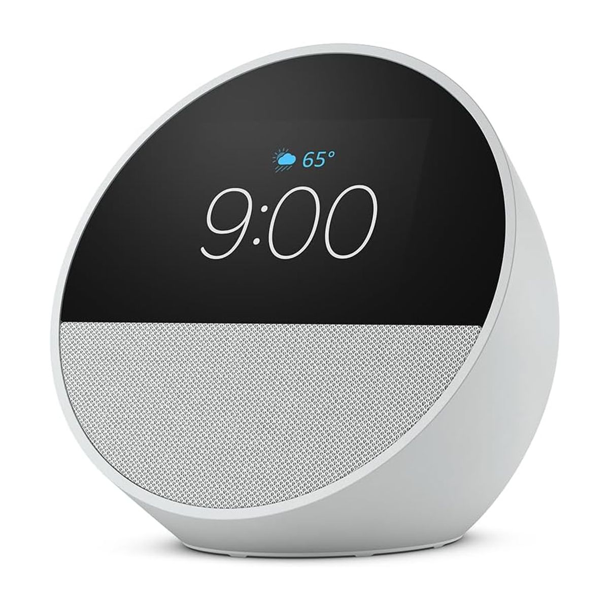 AMAZON - Amazon Echo Spot Despertador Inteligente con Alexa - Mod 2024 - Blanco
