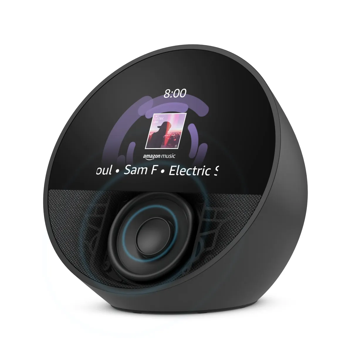 AMAZON - Amazon Echo Spot Despertador Inteligente con Alexa - Mod 2024 - Blanco