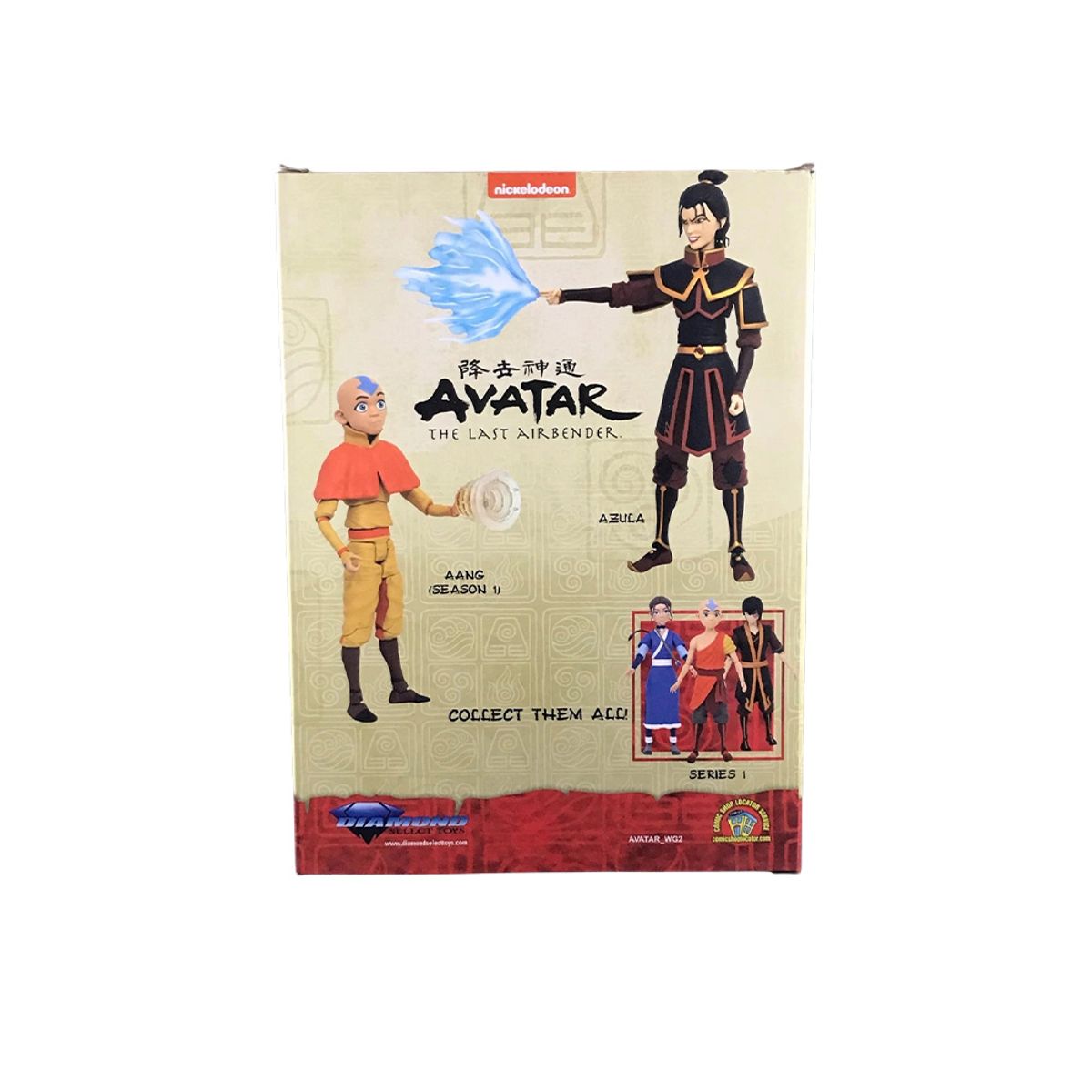 DIAMOND SELECT TOYS - Avatar Diamond Select Toys Aang  Articulable