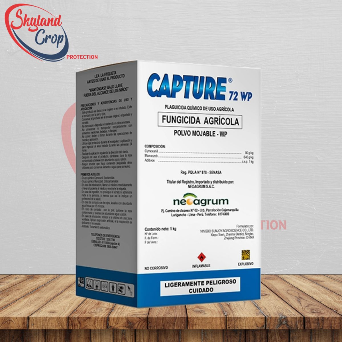 GENERICO - CAPTURE 72 WP 1KG FUNGICIDA AGRÍCOLA