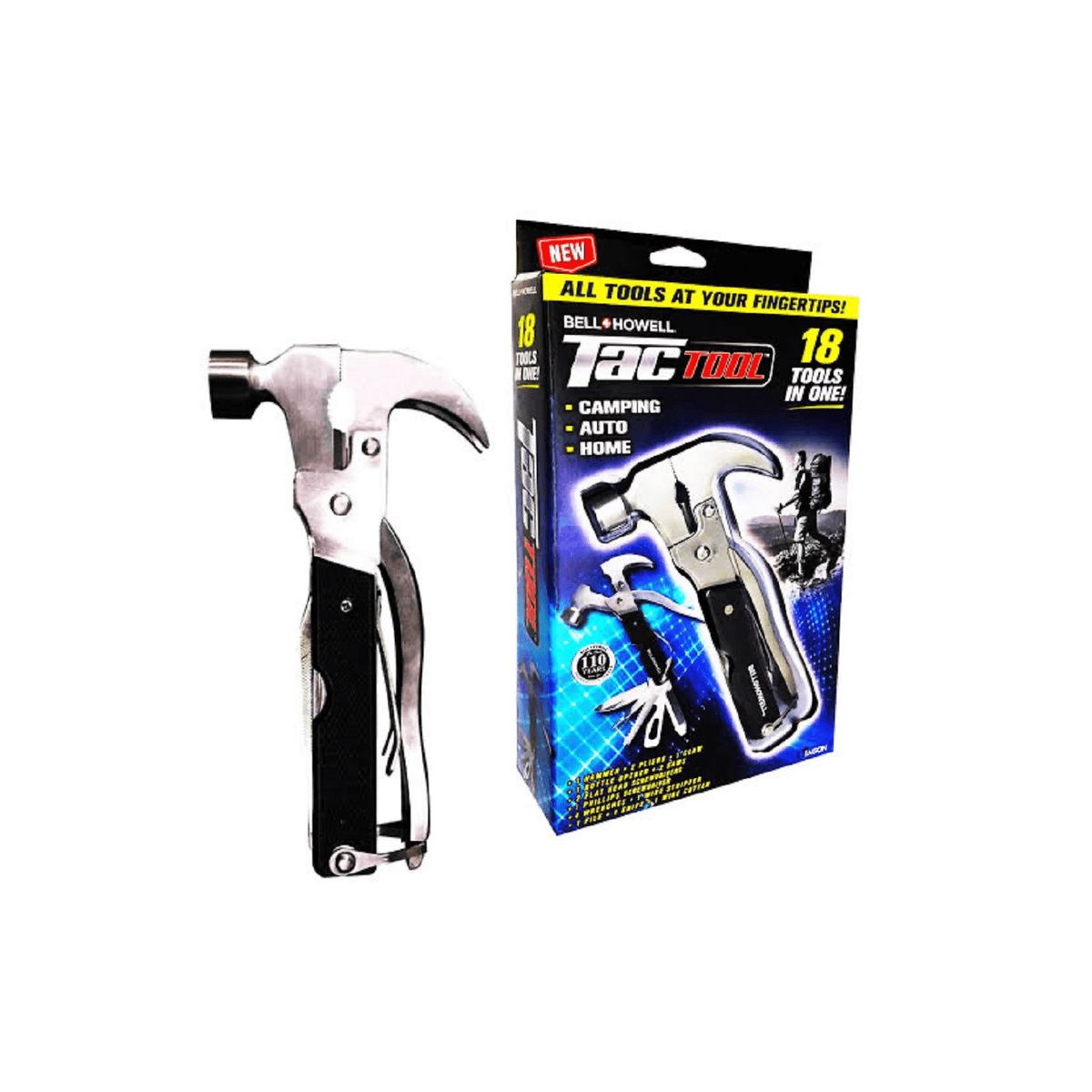 OTTOWARE - Martillo Multiusos 18 En 1