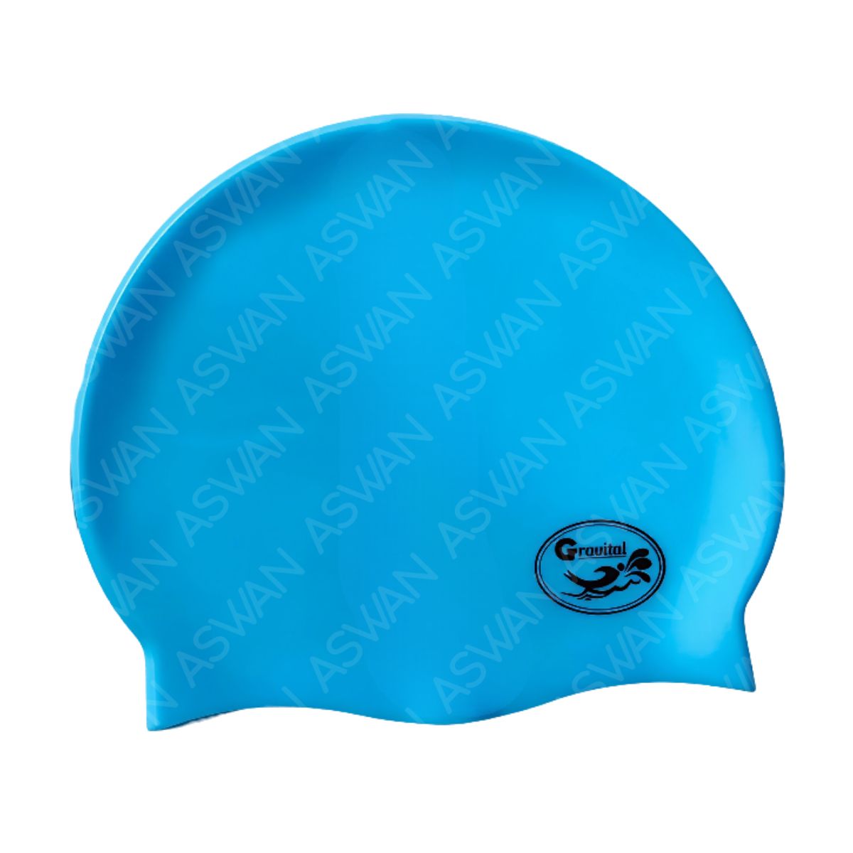GENERICO - Pack Lentes Astlet Azul + Gorro Silicona Gravital Celeste