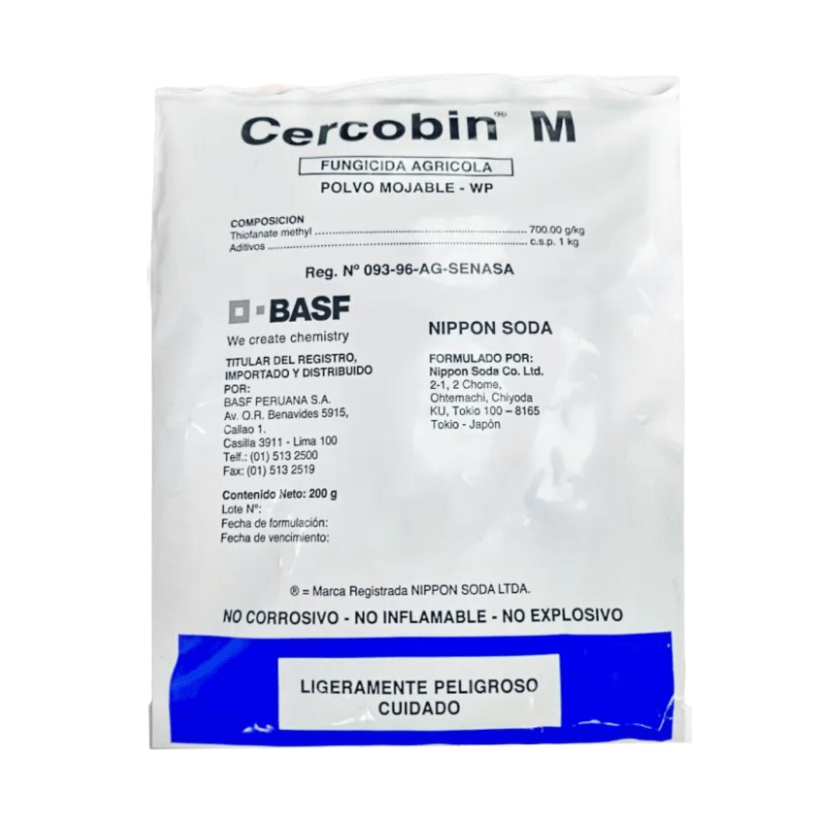 GENERICO - CERCOBIN M 200G  FUNGICIDA AGRÍCOLA