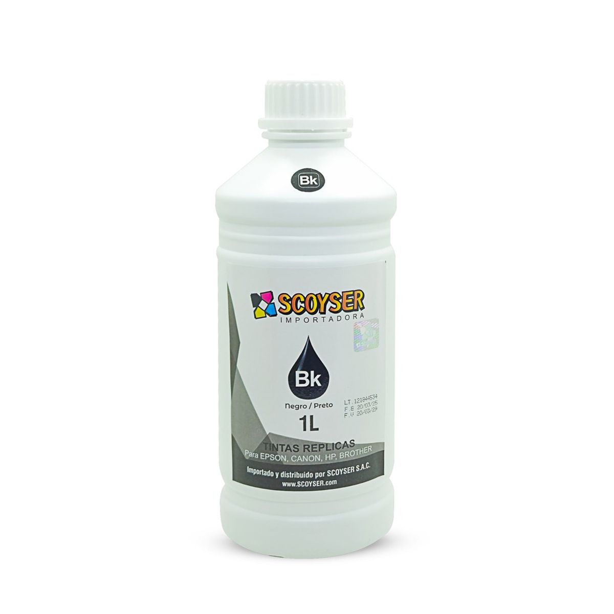 SCOYSER - TINTA UNIVERSAL DE 1 LITRO SCOYSER NEGRO