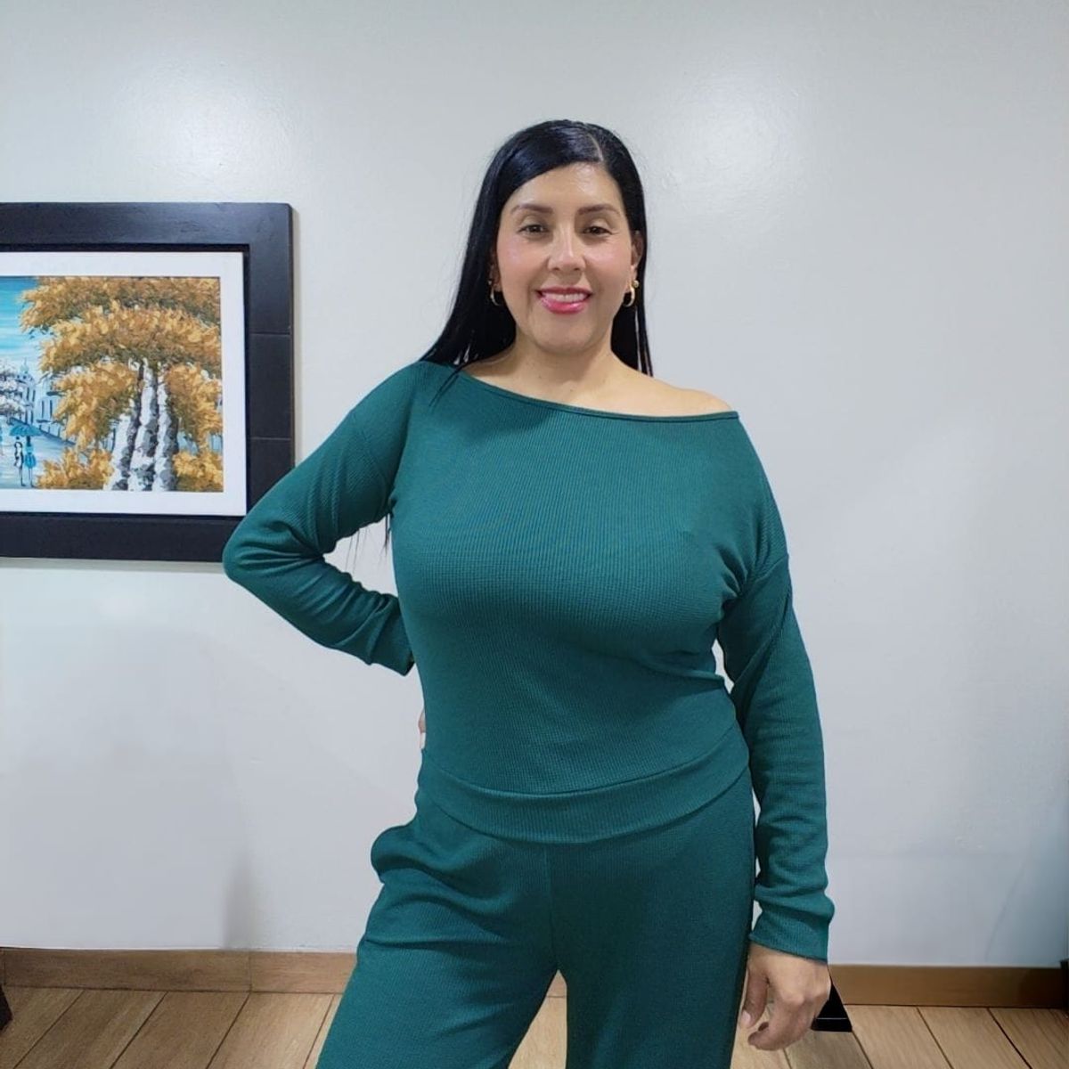 GENERICO - Conjunto Wafer Algodon 2 piezas  Mujer