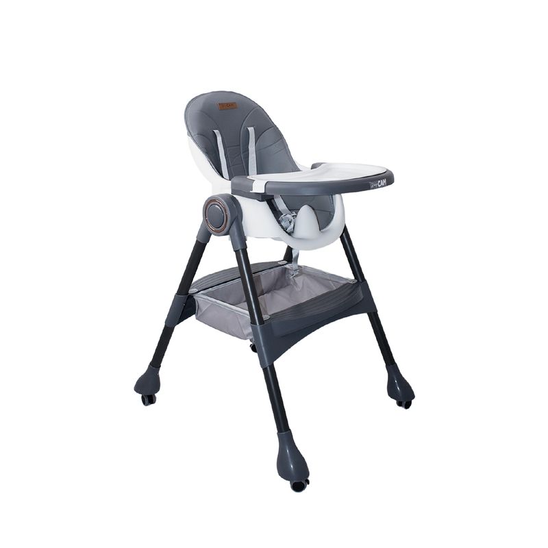 BABY CAM - Silla de comer wesley Baby Cam gris