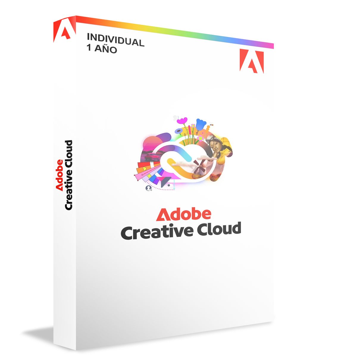 ADOBE - Adobe Creative Cloud Personal, 1 año, 1 usuario