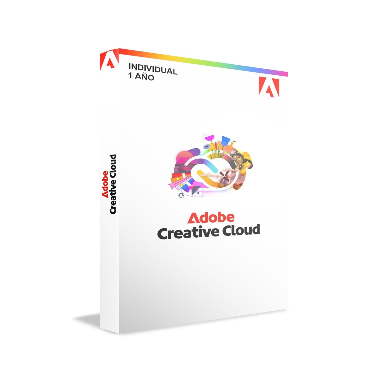 ADOBE - Adobe Creative Cloud Personal, 1 año, 1 usuario