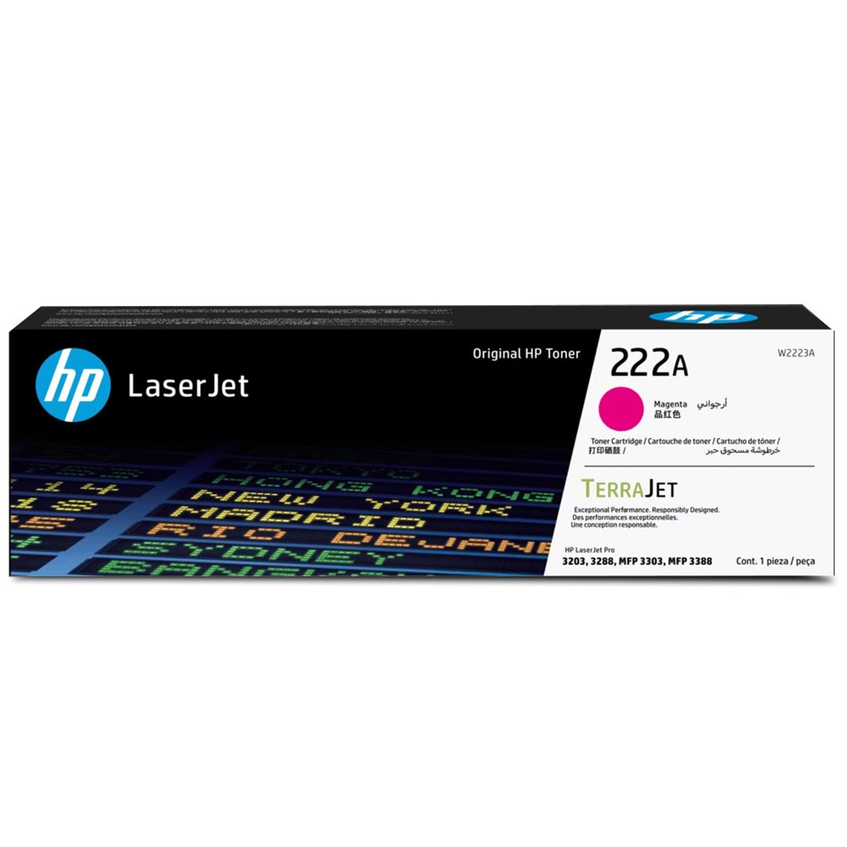 HP - TONER HP 222A MAGENTA W2223A 3203, 3288, MFP 3303, MFP 3388