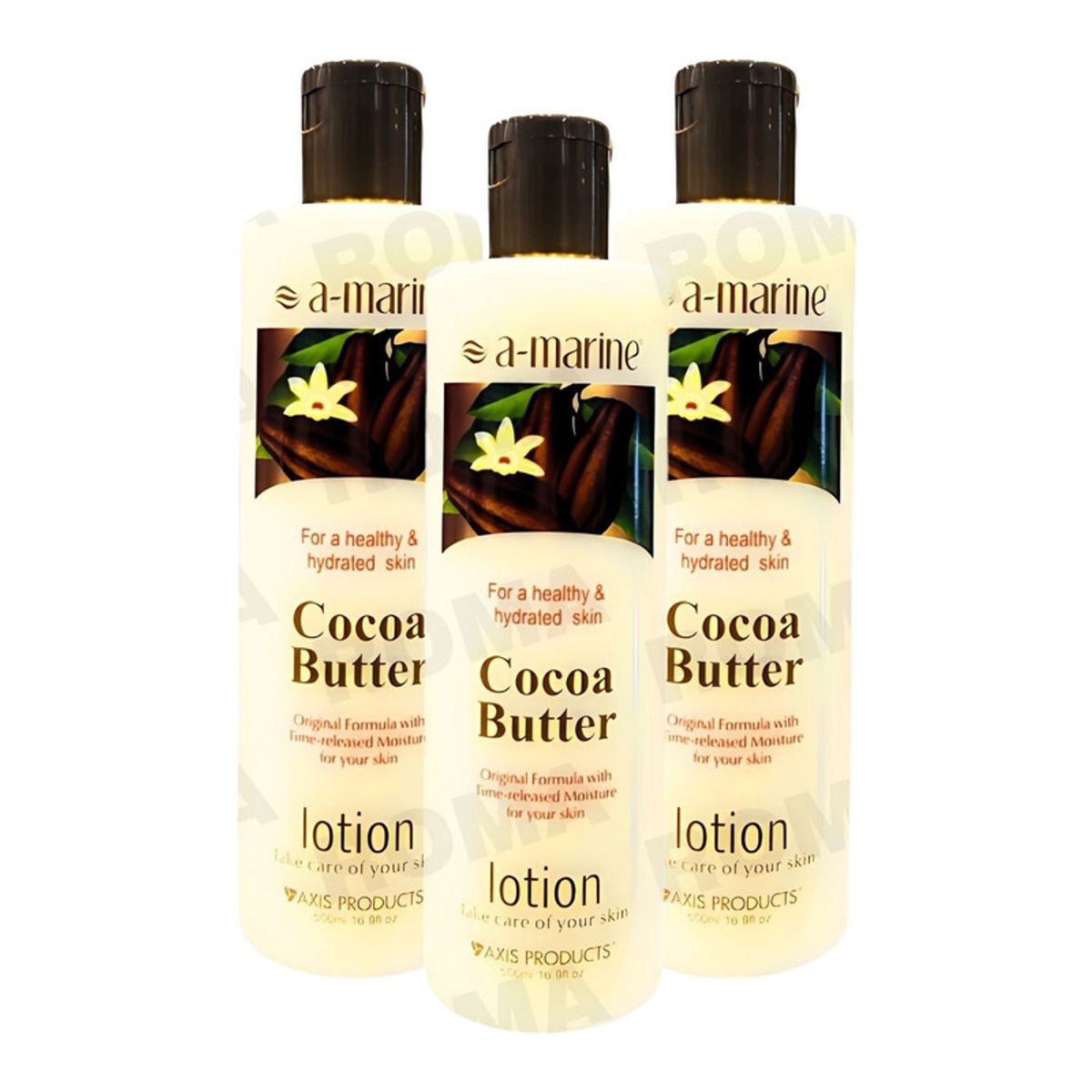 GENERICO - PACK 3 CREMA CORPORAL MANTECA DE CACAO 500ML