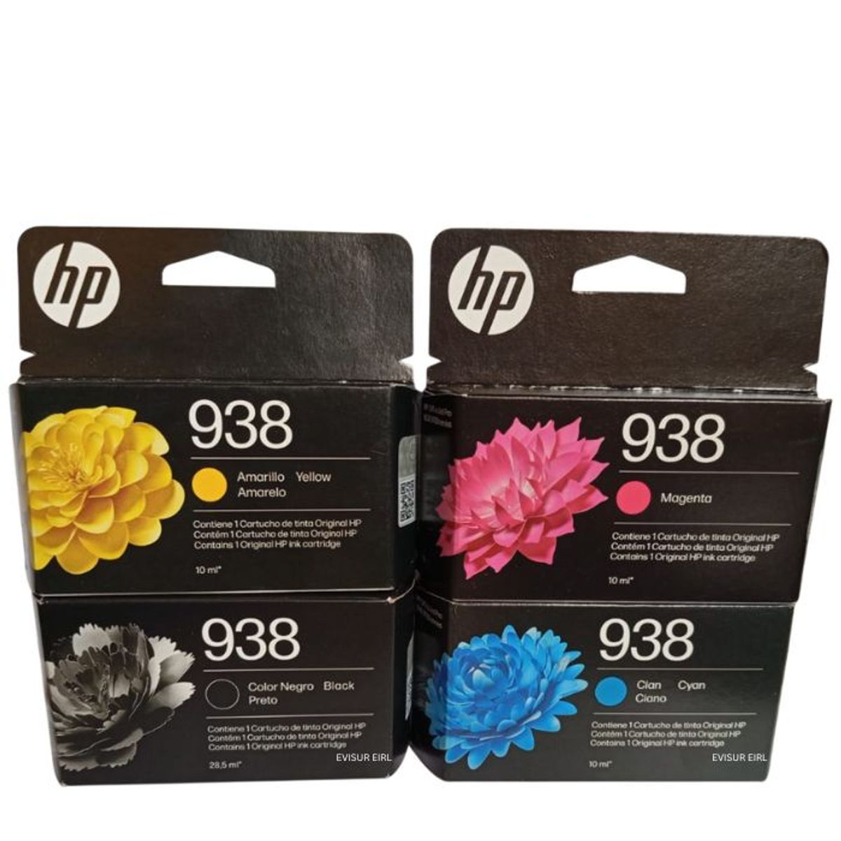 HP - KIT DE 4 TINTAS HP 938 ORIGINAL