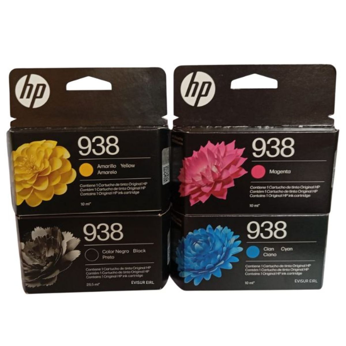 HP - KIT DE 4 TINTAS HP 938 ORIGINAL