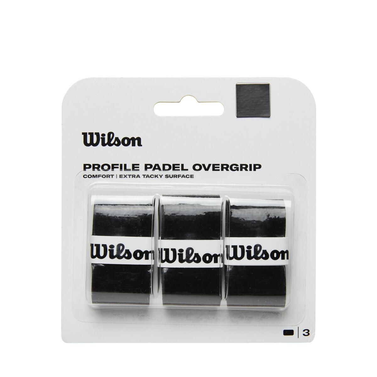 WILSON - Overgrip Profile para Padel Negro - Wilson