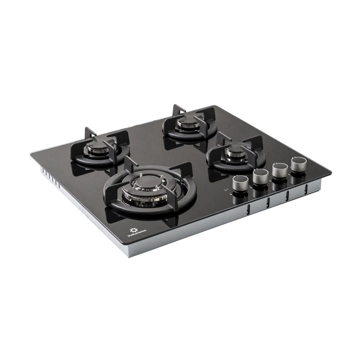 INDURAMA - Encimera de 4 Quemadores Indurama EGI-604VDNEG Negro