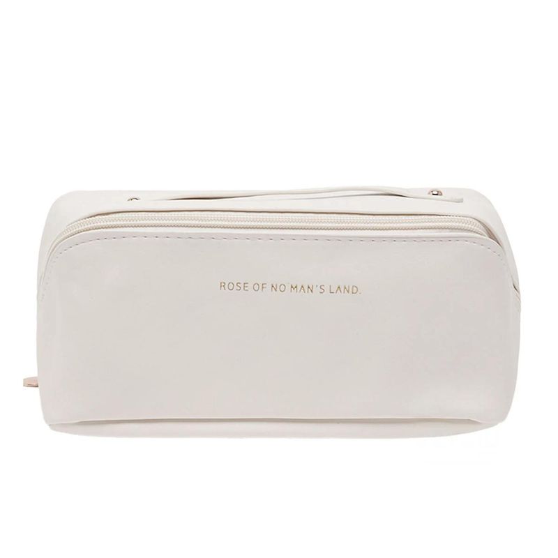 RYBIU IMPORT - Neceser de Maquillaje para Viaje Elegante y Dinamico Blanco