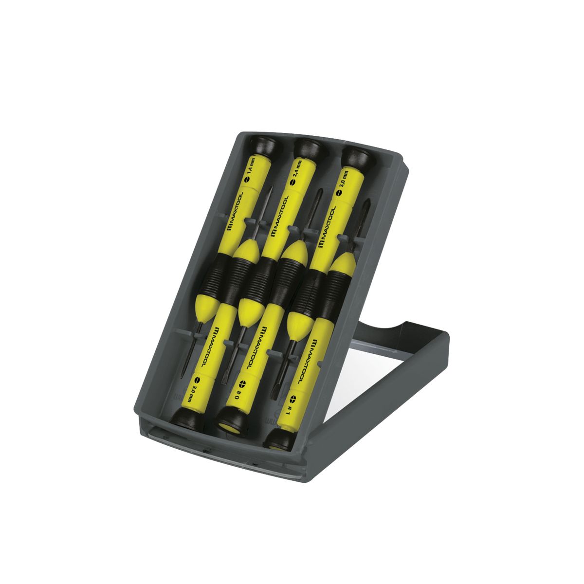 AKSI - Juego de Desarmadores de Precisión 6 Piezas Maxtool by Aksi