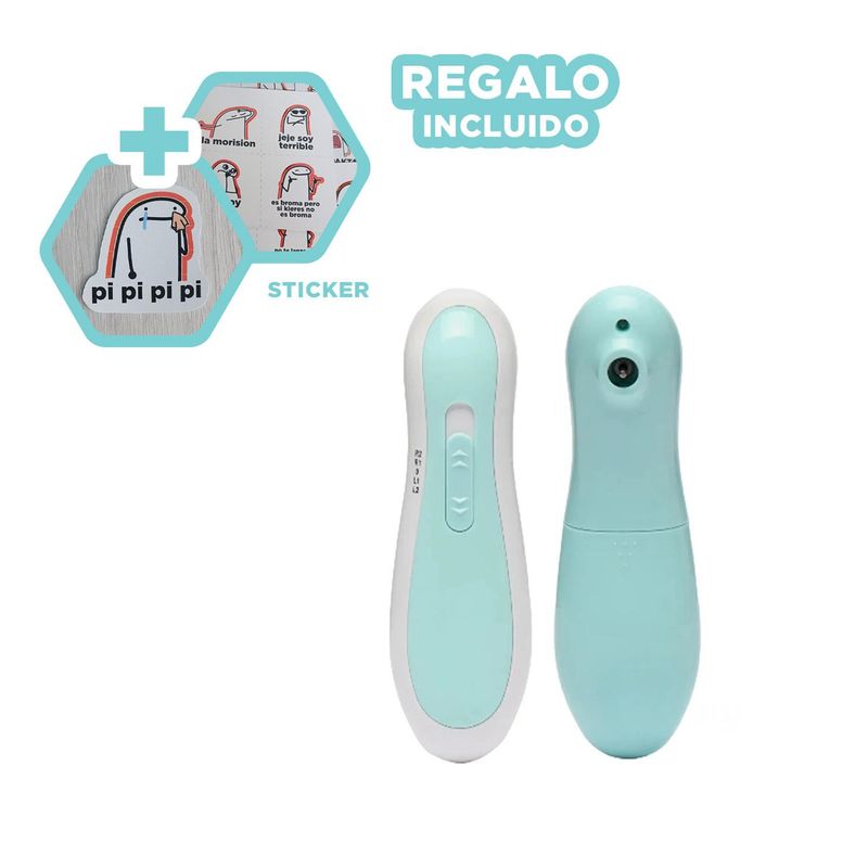 RYBIU IMPORT - Pack6 Alisador para Uña de Bebe Celeste Y+Regalo Stickers