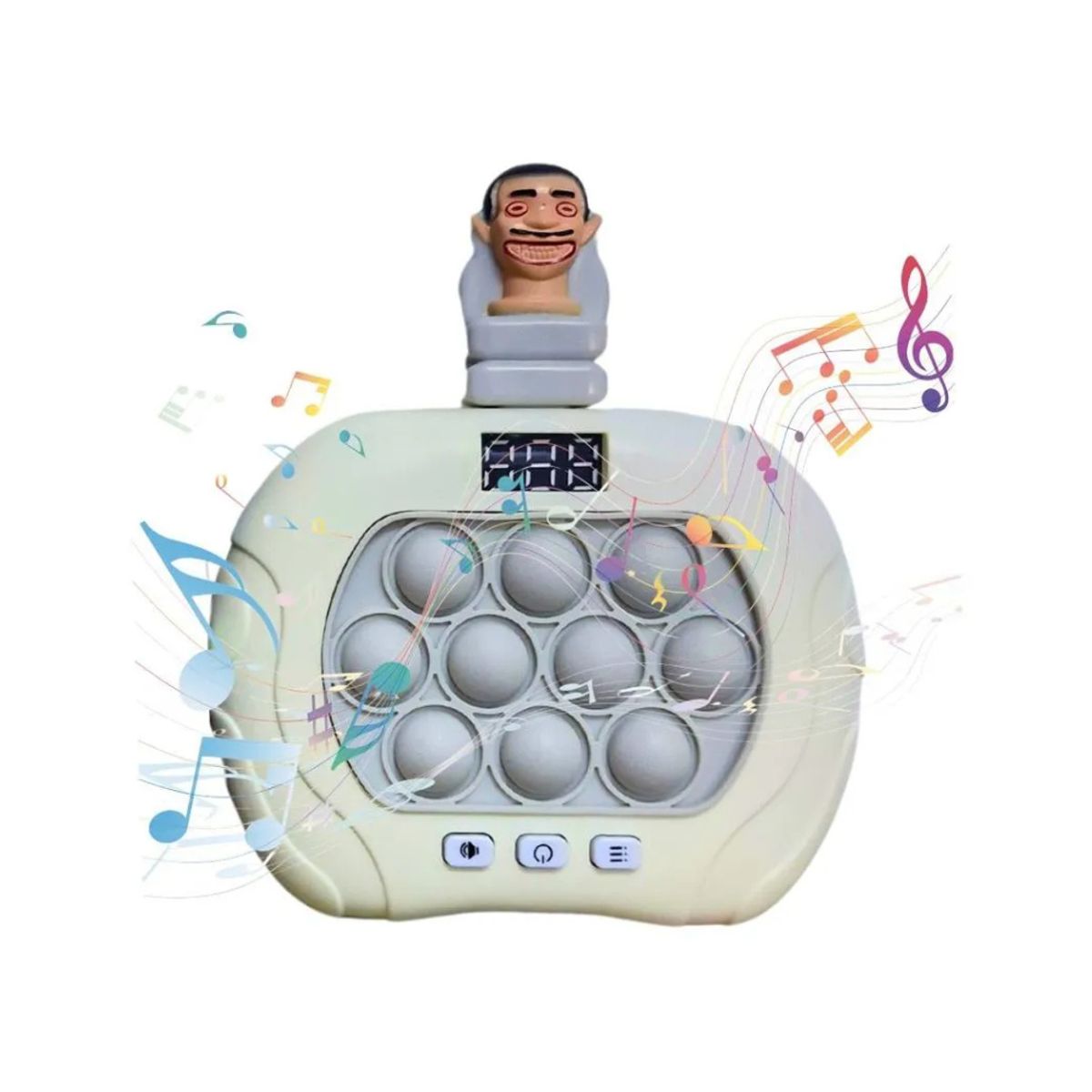 GENERICO - Pop It Electrónico Skibidi Toilet 1 Con Pantalla + 999 Niveles