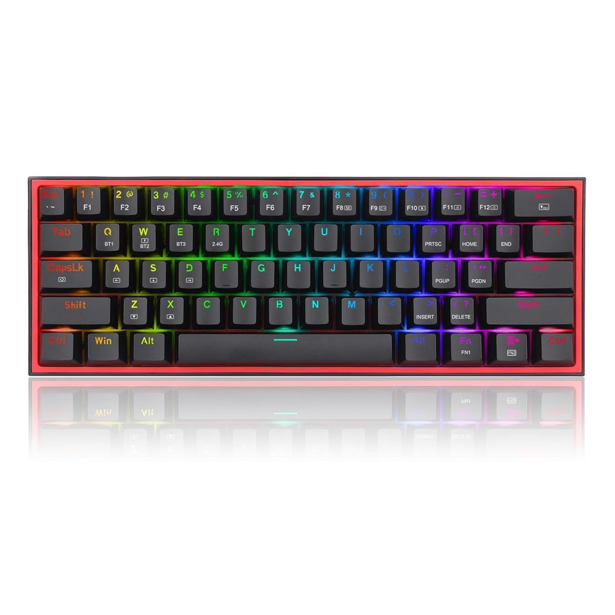 REDRAGON - Teclado Redragon Fizz Pro-Inalámbrico Negro