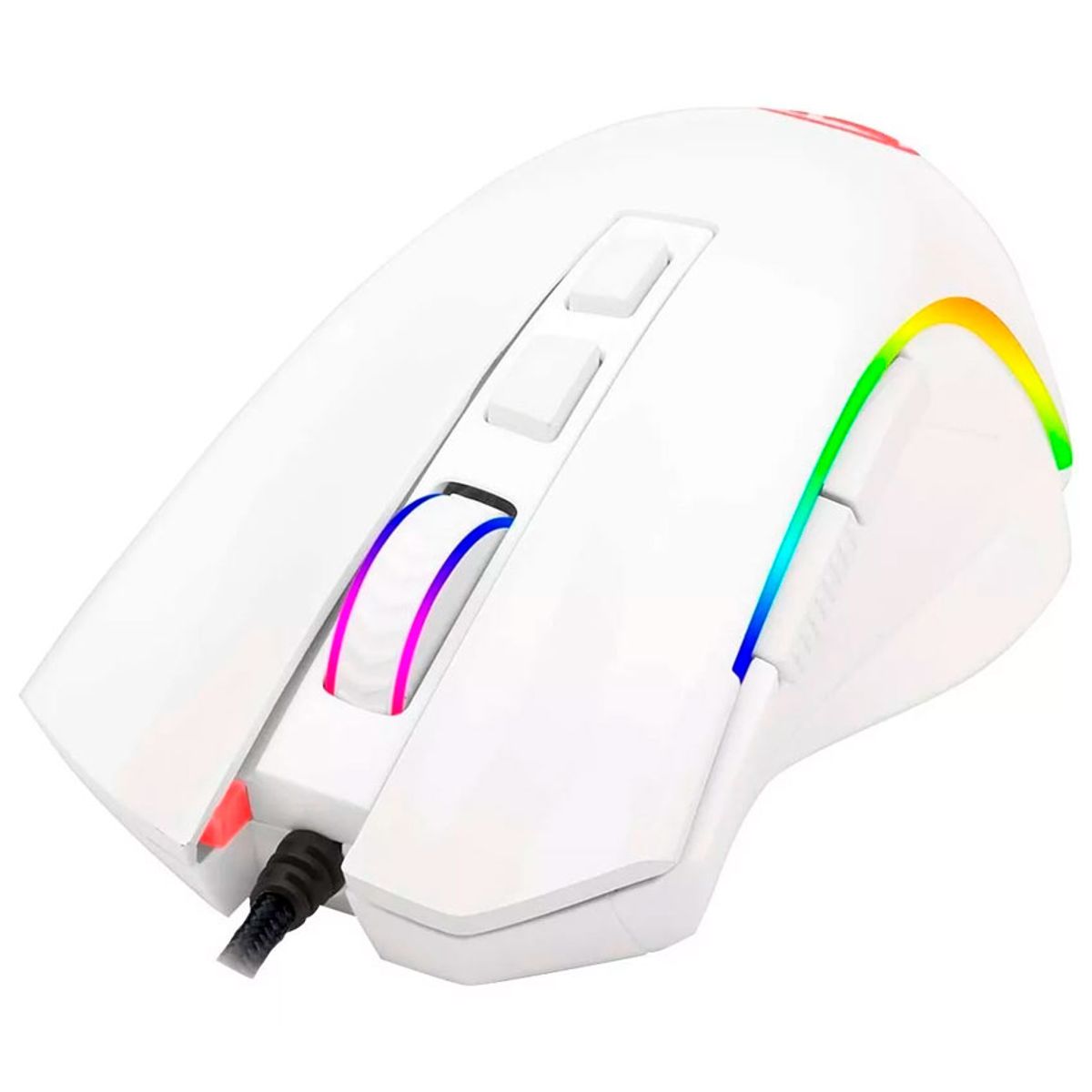 REDRAGON - Mouse Redragon Griffin M607W Blanco 7200 DPI RGB 7 Botones Gaming