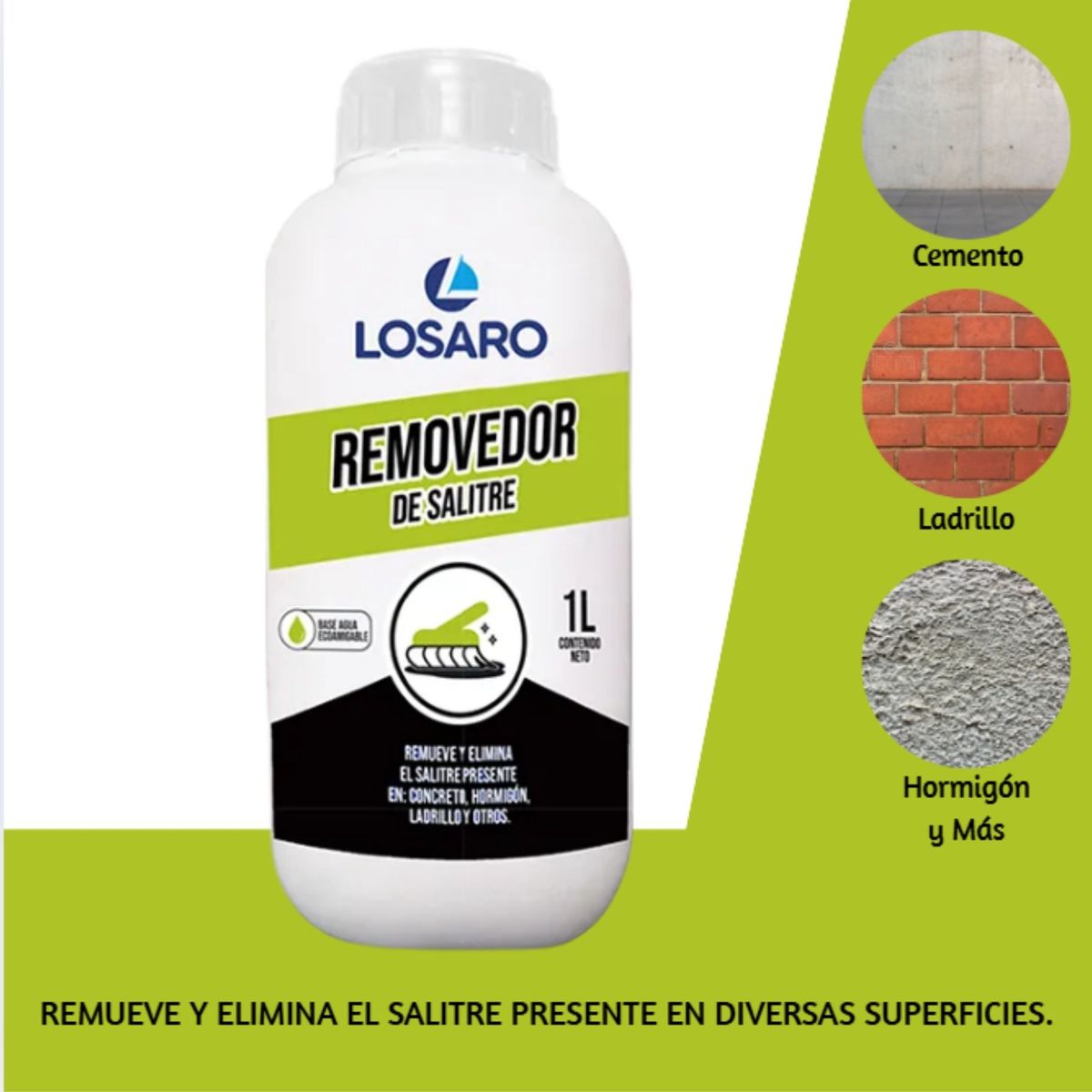 LOSARO - Removedor de Salitre Losaro 1L