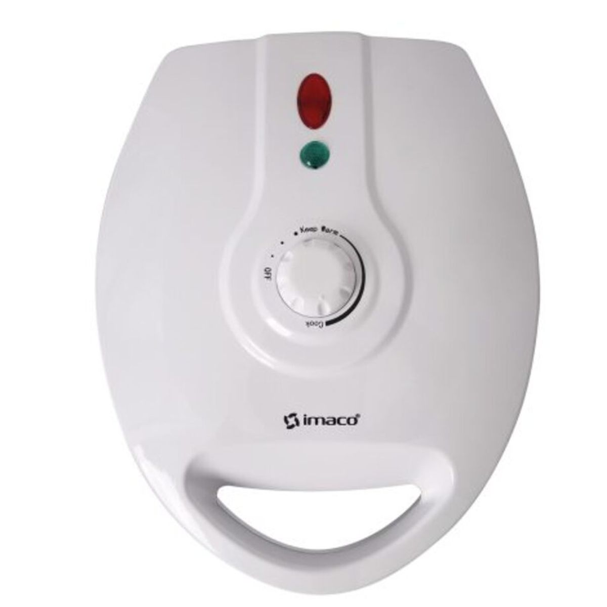 IMACO - Waflera 4 wafles con Control de temperatura Imaco WM4150 Blanco