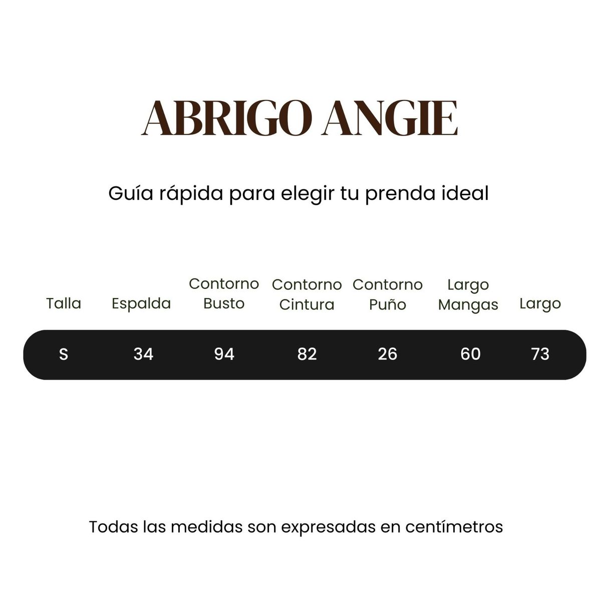 AMARELLY - ABRIGO PARA MUJER ANGIE