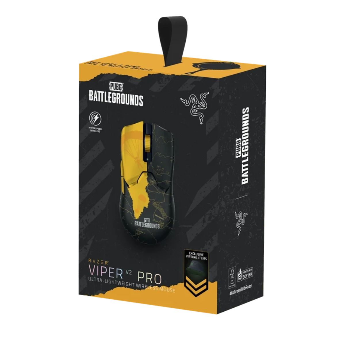 RAZER - Mouse Razer Viper V2 Pro Pubg Battlegrounds Ed Wireless