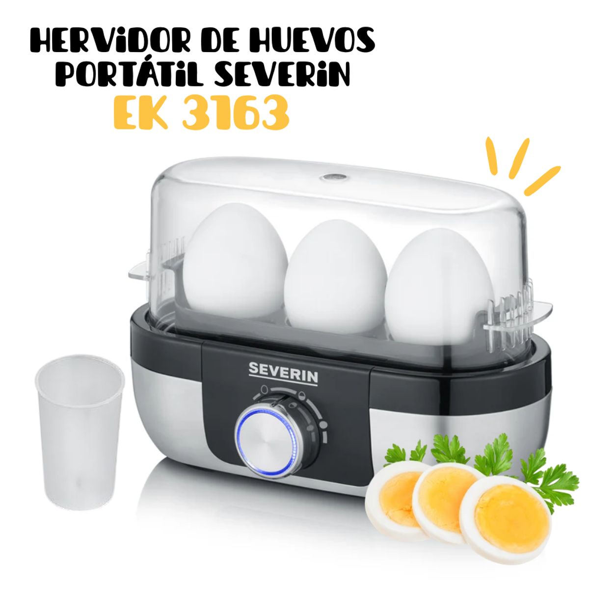 SEVERIN - Hervidor de huevos Severin EK 3163