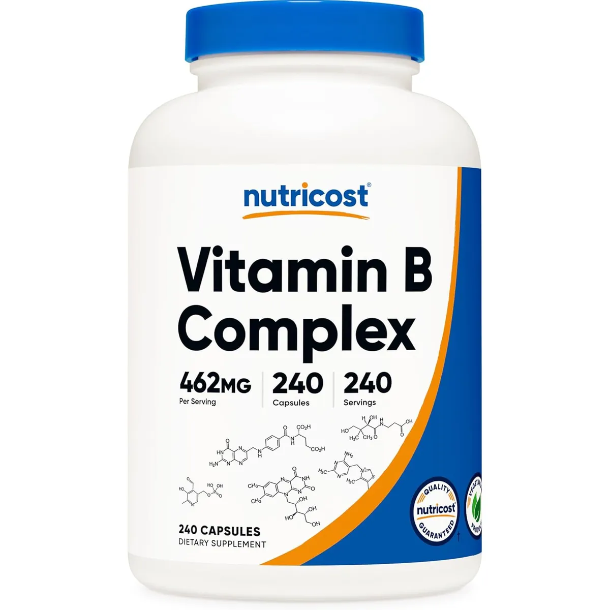 NUTRICOST - Complejo B 240 Capsulas B Complex