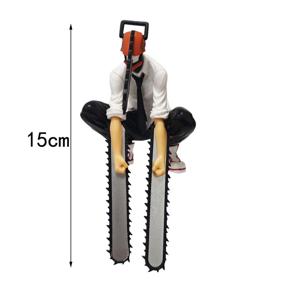GENERICO - CHAINSAW MAN DENJI SENTADO 15 CM