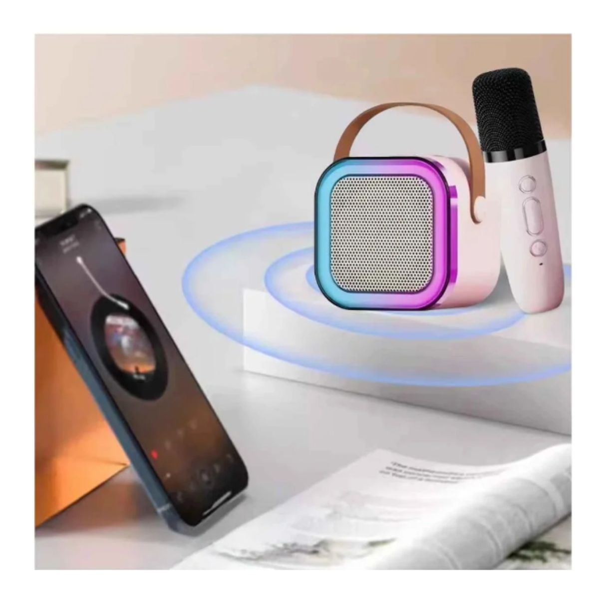 GENERICO - MICRÓFONO KARAOKE CON PARLANTE