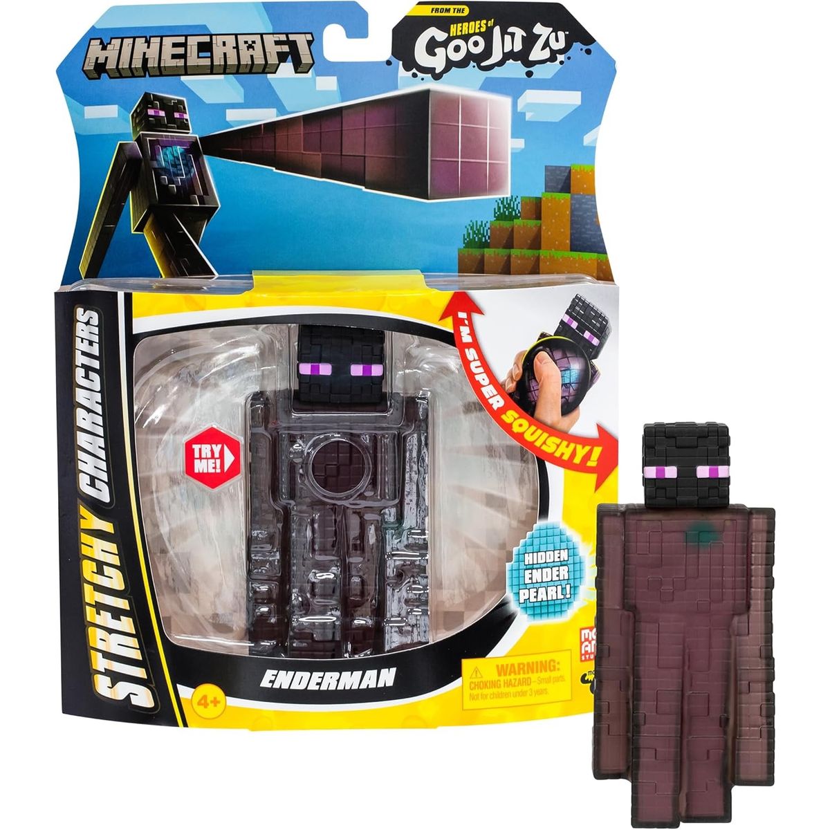 MINECRAFT - Heroes of Goo Jit Zu Minecraft elásticos Enderman