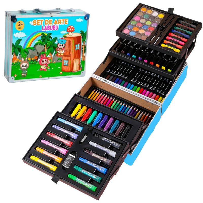 GENERICO - Set de Arte Maleta 6 Niveles - Nuevo modelo